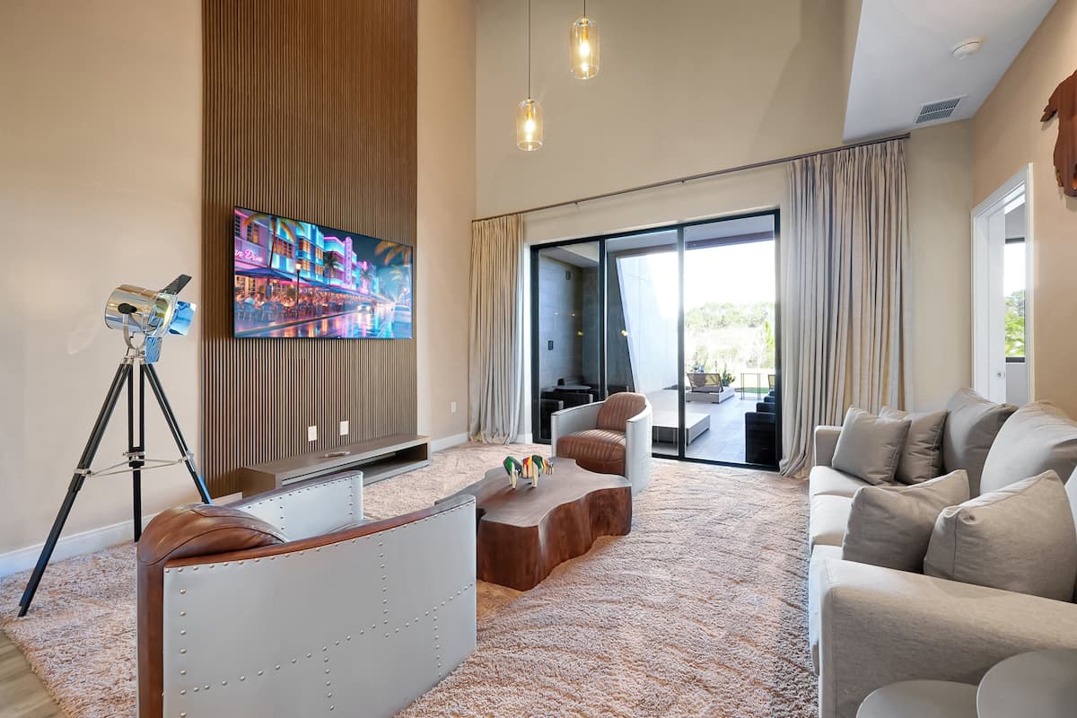 Open living area